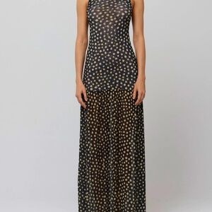 RESA Black and Gold Maxi Dress